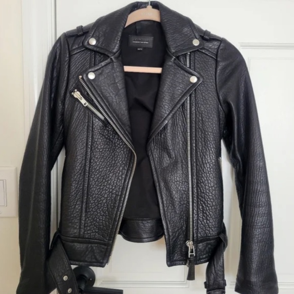 Aritzia Mackage Leather Jacket - Picture 4 of 5